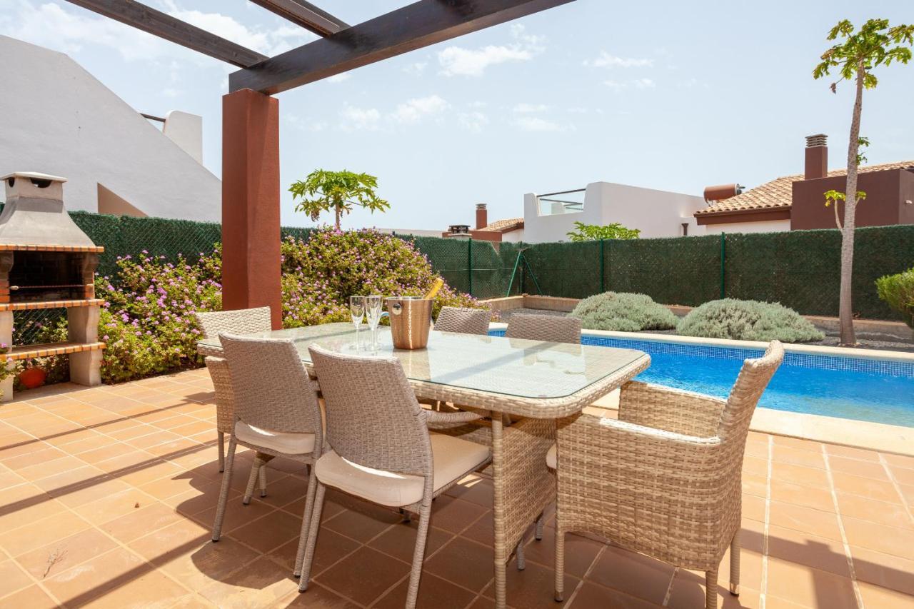 Family&Golf Villa Esmeralda - Pool - BBQ - Seaview -Aircon Caleta de Fuste Exterior foto